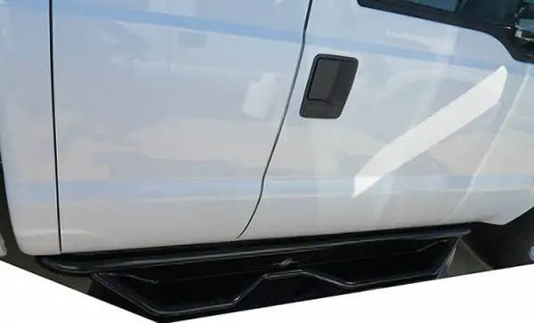 Steelcraft HD Sidebar Semi-Gloss Black for 99-16 Ford Super Duty Super Cab - 80-12450 