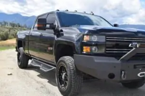 Steelcraft HD Sidebar Textured Black Chevy Silverado GMC Sierra 2500/3500 Silverado/Sierra 1500 2019 Silverado 1500 LD Classic Crew Cab - 80-02210T 