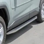 Steelcraft STX100 Running Boards Black/Stainless Steel Trim 19-22 Toyota Rav4 - 135190 