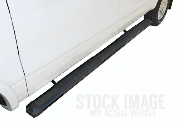 Steelcraft STX400 Step Boards Black for 2019-2023 Chevy Silverado / GMC Sierra 1500 and 2020-2022 Silverado/Sierra 2500/3500 Double Cab Alum/Black - 400-02310 