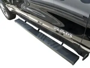Steelcraft STX500 Running Boards Textured Black Dodge Ram 1500 Quad Cab 2019-2023 - 500-23800 