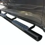 Steelcraft Semi-Gloss Black 4" Straight Sidebars 05-23 Toyota Tacoma Extra Cab - 430910-1 