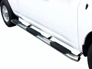Steelcraft Stainless Steel 5" Oval Wheel to Wheel Sidebars 19-23 Dodge Ram 1500 6.5' Bed Crew Cab - 424105 