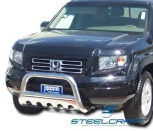 Steelcraft Stainless Steel Bull Bar for Honda Ridgeline and Pilot 2003-2015 - 75010 