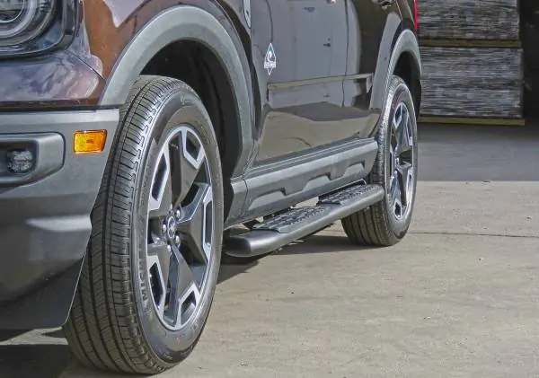 Steelcraft Textured Black 4X Series Sidebars for 21-23 Ford Bronco Sport - 40-15010 