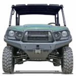 Steelcraft UTV Front Bumper Replacement Fine Textured Black Kawasaki Mule Pro-FX FXT DX DXT 2015-2022 - 70-2000 