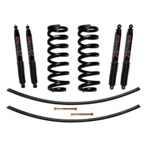 Skyjacker 1.5-2" Coils Lift Kit Black MAX Shocks for 1980-1996 Ford Bronco F-150 - 182K-B