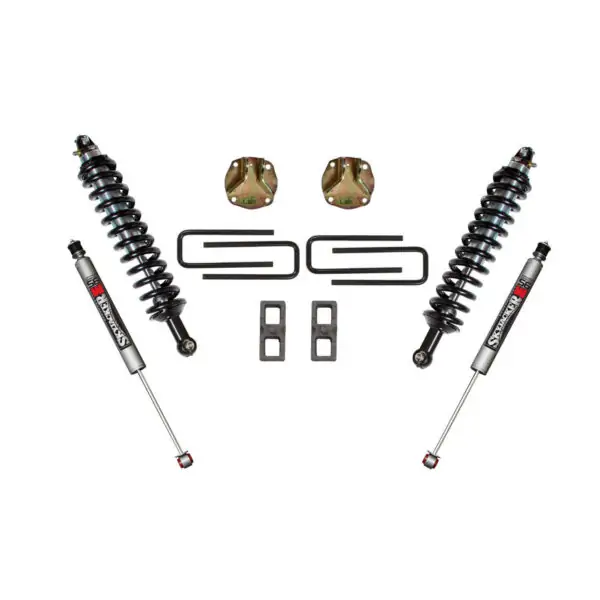 Skyjacker 3" Blocks Lift Kit M95 Shocks for 07-19 Toyota Tundra - TU730BM