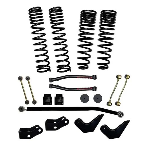 Skyjacker 3.0" Coils. Lift Kit Black MAX Shocks for Jeep Gladiator JT Mojave. - G301MPELT