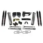 Skyjacker 4" Coils Lift Kit Black MAX Shocks for 17-19 Ford F-350 Super Duty - F174524K3-B