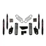 Skyjacker 4" Coils Lift Kit Black MAX Shocks for 1980-1996 Ford Bronco - 184BK-B