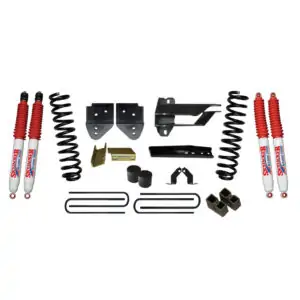Skyjacker 4" Coils Lift Kit Hydro Shocks for 17-19 Ford F-350 Super Duty. - F17451K3-H