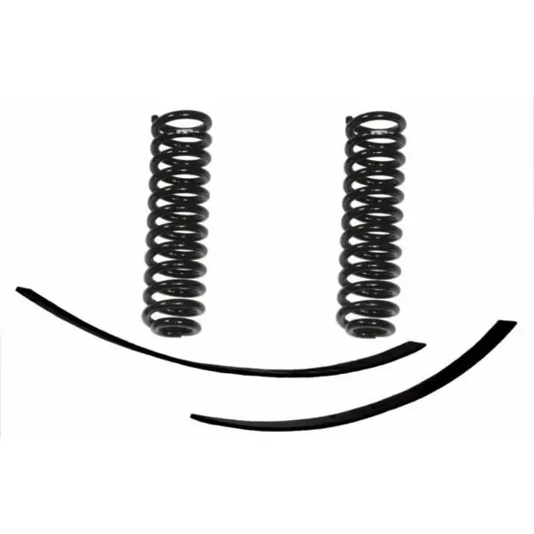 Skyjacker 4" Coils and Add-A-Leafs. Lift Kit Black MAX Shocks for 73-75 F-100