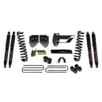 Skyjacker 4" Coils and Blocks Lift Kit Black MAX Shocks for 17-19 Ford F-350 Super Duty. - F17451K3-B
