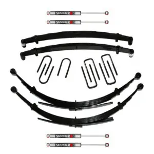 Skyjacker 4" Leaf Springs Lift Kit for 89-91 Dodge W250/W350 - D400CDKS4-M