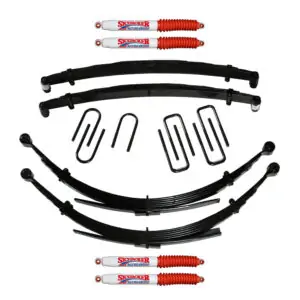 Skyjacker 4" Leaf Springs Lift Kit for 89-91 Dodge W250/W350 - D400CDKS4-N