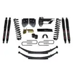 Skyjacker 4" Springs Lift Kit Black MAX Shocks for 17-19 Ford F-250/ F-350 Super Duty Gas - F17401KS-B