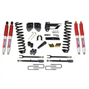 Skyjacker 6" Springs Lift Kit Nitro Shocks for 17-19 Ford F-350 Super Duty - F176524K3-N