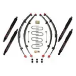 Skyjacker  Coils Lift Kit Black MAX Shocks for 87-95 Wrangler YJ. - YJ41BKB
