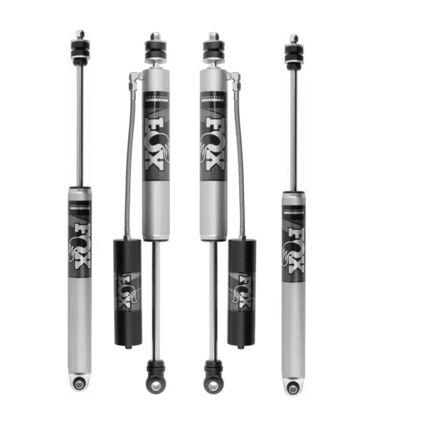 Fox 2.0 Perf Series 4-6 Front Lift Reservoir and 4-6 Rear Lift Perf Shocks for 2014-2023 Ram 2500 4WD