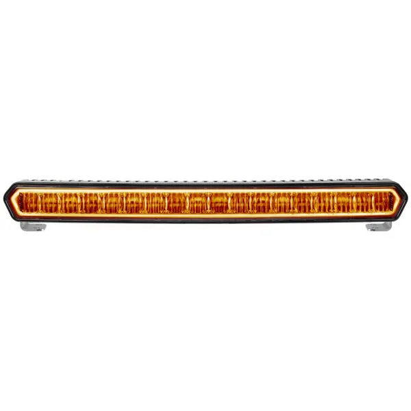 RIGID 20 Inch LED Light Bar Black W/Amber Halo Off Road SR-L Series - 63003
