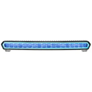 RIGID 20 Inch LED Light Bar Black W/Blue Halo Off Road SR-L Series - 63001