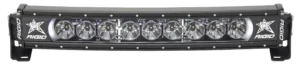 RIGID 20 Inch LED Light Bar Single Row Curved White Backlight Radiance Plus - 32000