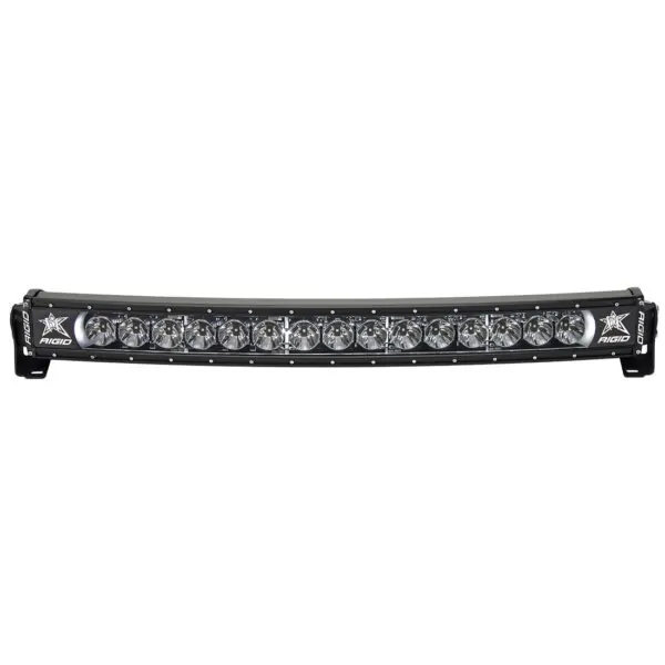 RIGID 30 Inch LED Light Bar Single Row Curved White Backlight Radiance Plus - 33000