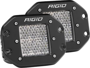 RIGID Diffused Flush Mount Pair D-Series Pro - 512513