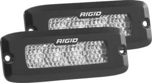 RIGID Driving Diffused Black Flush Mount Pair SR-Q Pro - 925513
