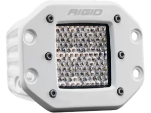 RIGID Hybrid Diffused Flush Mount White Housing D-Series Pro - 611513