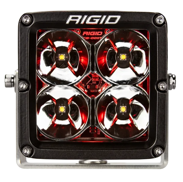 RIGID LED Light Pod 4 Inch Radiance POD XL Red Backlight Pair RIGID - 32203