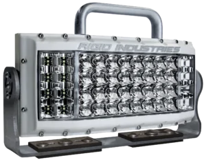 RIGID Low Voltage 80-40/Spot Combo White Housing Site Series - 74131