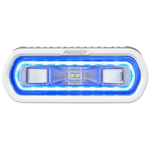 RIGID SR-L Series Marine Spreader Pod 2 Wire Surface Mount White With Blue Halo - 51101