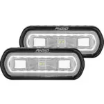 RIGID SR-L Series Off-Road Spreader Pod 3 Wire Surface Mount with White Halo Pair - 53120