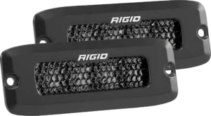 RIGID Spot Diffused Midnight Flush Mount Pair SR-Q Pro - 925513BLK
