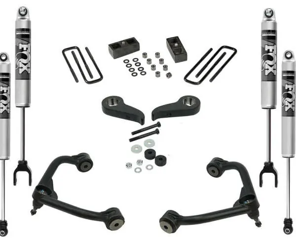 SuperLift 3 Lift Kit with Fox 2.0 Shocks for 2020-2022 GMC Sierra 2500HD-3500HD_K1013F