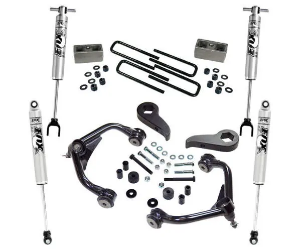 SuperLift 3 Lift Kit with Fox Shocks for 2011-2019 Chevrolet Silverado 2500HD-3500HD_K1010F
