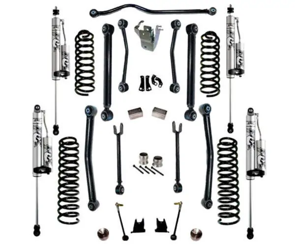 Superlift 4 Lift Kit with Fox 2.0 Reservoir Shocks and Reflex Ctrl Arms for 2007-2018 Jeep Wrangler JK 4Door_K997FX