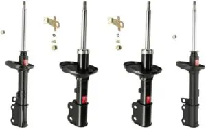 KYB Excel-G GR-2 Front Rear Shocks for 1990-92 LEXUS ES250 235041 235041 235042 235043