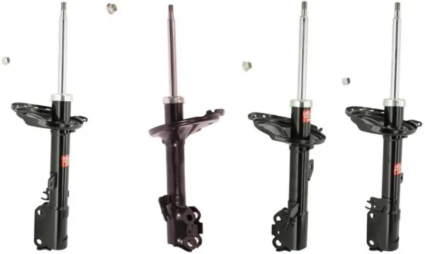KYB Excel-G GR-2 Front Rear Shocks for 2006-07 LEXUS RX400H 2WD 334399 334400 334384 334385