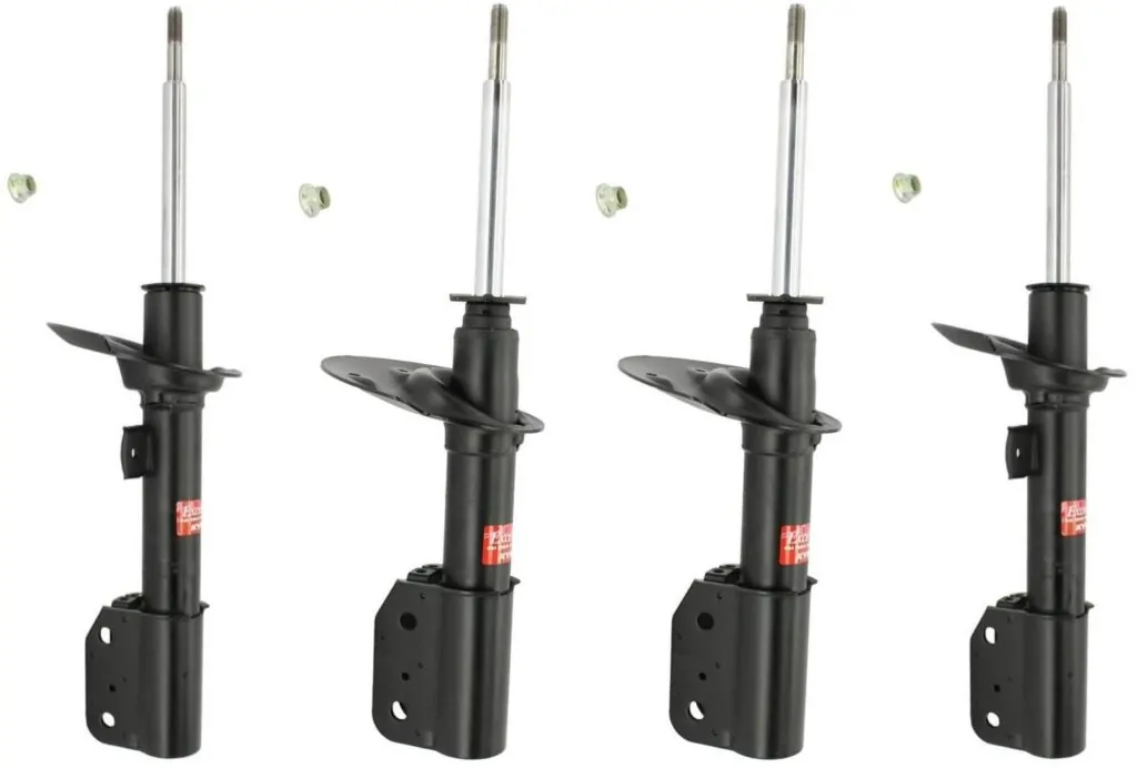 KYB Excel-G GR-2 Front Rear Shocks for 2004-05 CHEVROLET Monte Carlo with Special Handling Suspension 339015 339015 339148 339148