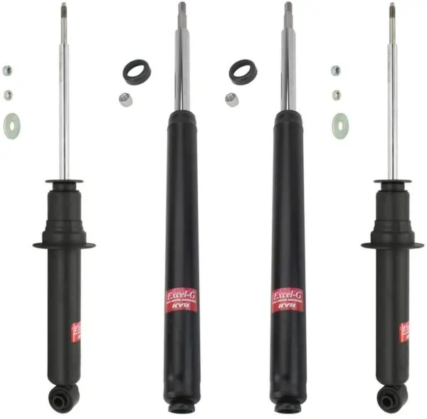 KYB Excel-G GR-2 Front Rear Shocks for 1992-95 BMW 525it 366007 366007 341081 341081