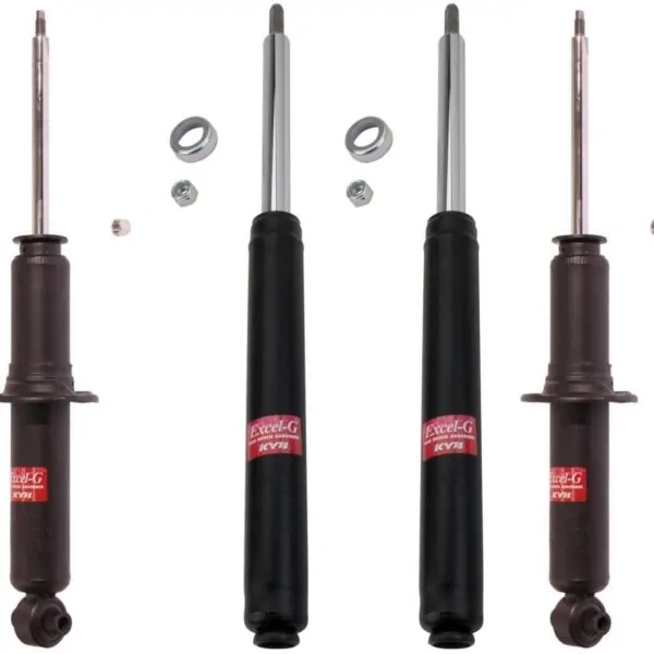 KYB Excel-G GR-2 Front Rear Shocks for 12/90-95 AUDI 100 366002 366002 341133 341133