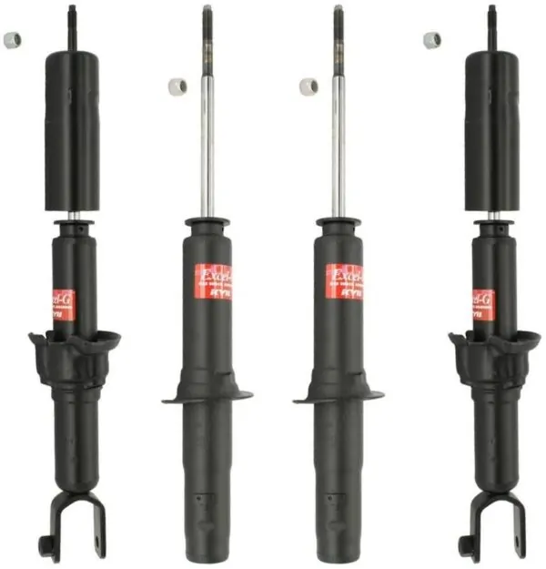 KYB Excel-G GR-2 Front Rear Shocks for 1997-00 ACURA EL 341203 341203 341198 341198
