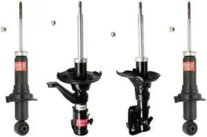 KYB Excel-G GR-2 Front Rear Shocks for 2002-03 ACURA EL 331008 331009 341311 341311