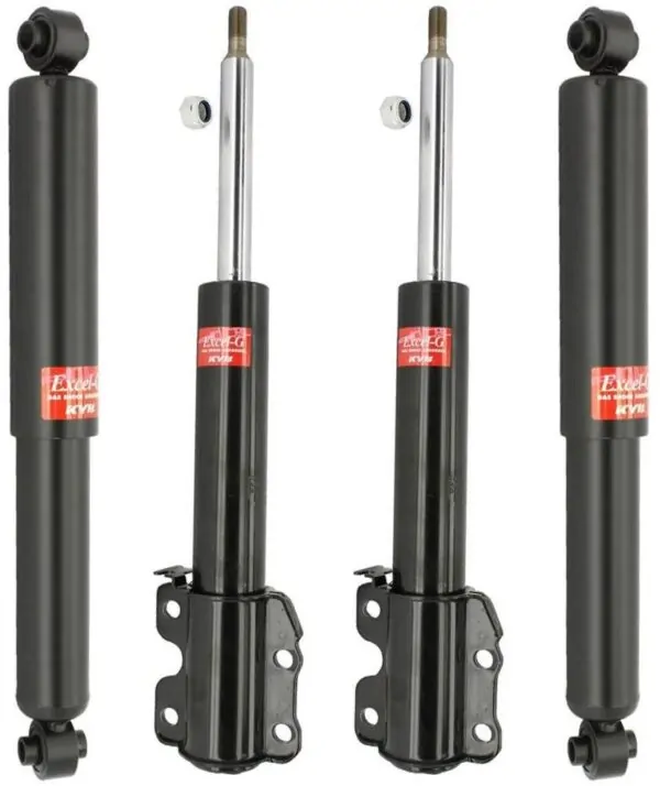 KYB Excel-G GR-2 Front Rear Shocks for 1995-03 FREIGHTLINER Sprinter 2500 with 118" WB & High Roof Option 335809 335809 341339 341339
