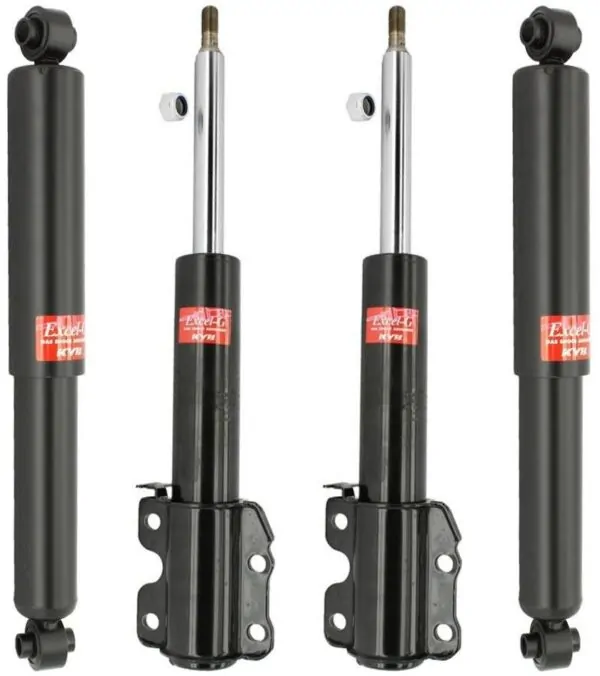 KYB Excel-G GR-2 Front Rear Shocks for 1995-03 FREIGHTLINER Sprinter 2500 with 118" WB 335810 335810 341339 341339