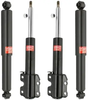 KYB Excel-G GR-2 Front Rear Shocks for 2002-06 MERCEDES BENZ Sprinter 2500 118" WB 335810 335810 341339 341339