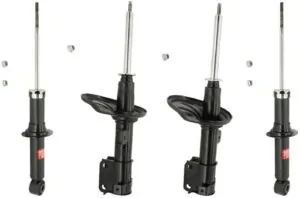 KYB Excel-G GR-2 Front Rear Shocks for 2004-08 MITSUBISHI Galant 334432 334433 341373 341373